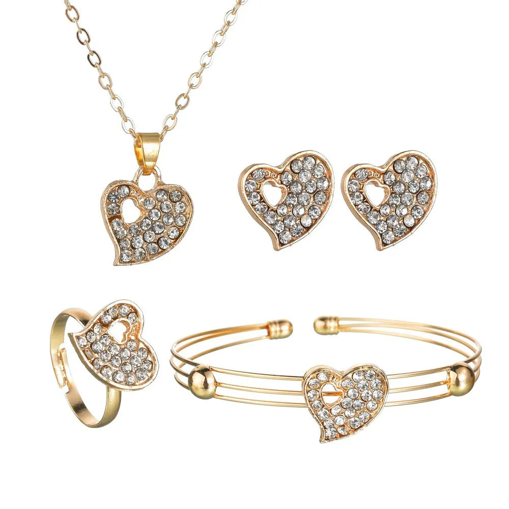 Love Heart Jewelry Set